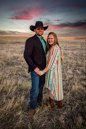Cowboy and his soon to be bride